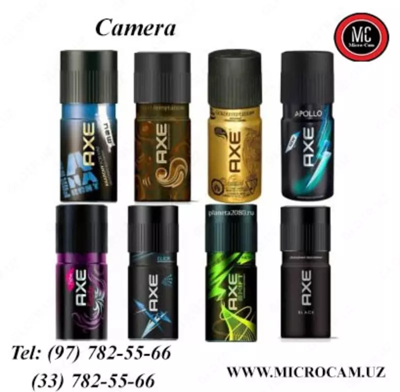  Скрытая видео аудио камера в дезодоранте АХЕ - 