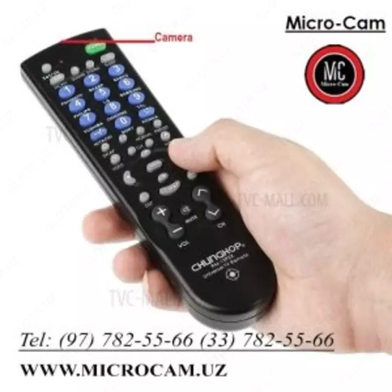  Скрытая видео аудио камера  встроенная в ТВ пульт Только в розницу