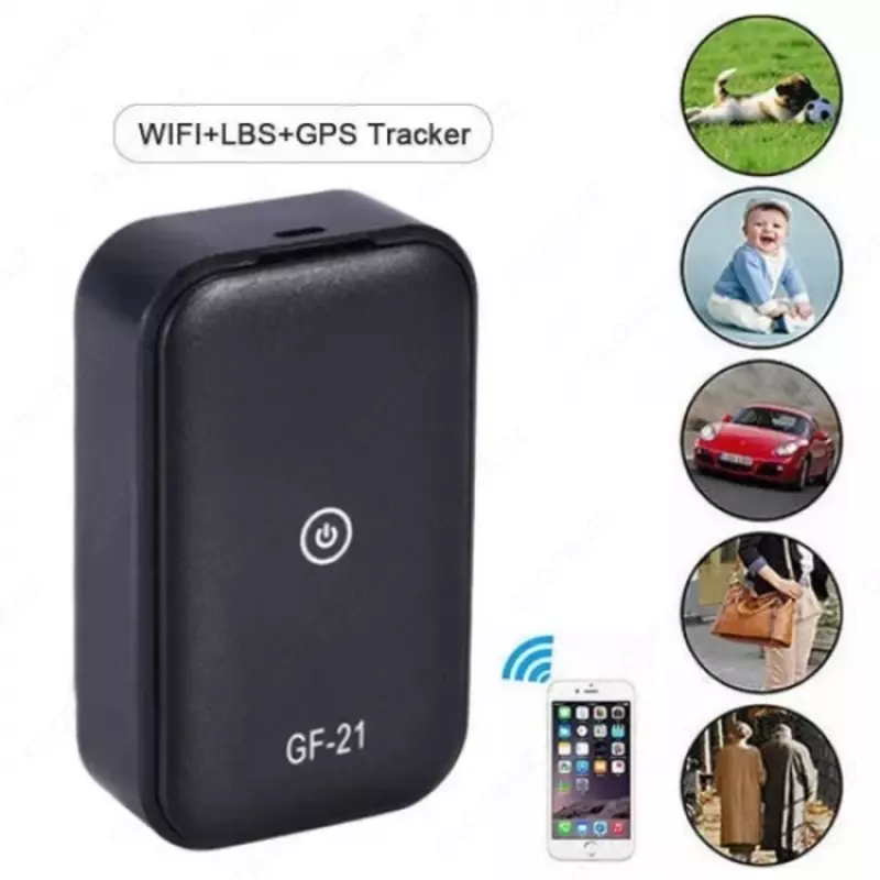 Мини GPS трекер GF-21 с функцией аудиозаписи