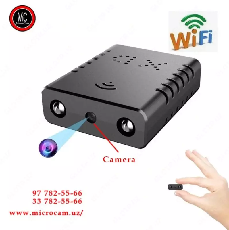 Wi-Fi On-Line modulli yashirin mikro videokamera