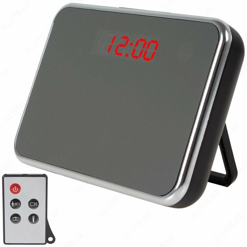 Часы электронные со скрытой камерой и пультом управления