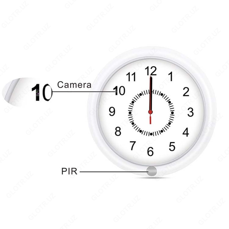 Часы настенные со скрытой видеокамерой - от 1 200 000 сум