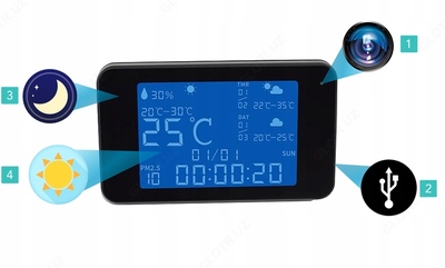 Метео станция со встроенной камерой - от 2 000 000 сум / шт.