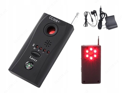 Детектор Скрытых Видео Камер и Других Устройств ( Жучков и т.д ) - Модель СС 308+ - от 600 000 сум / шт.