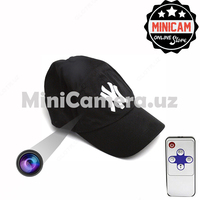 Скрытая Видео Камера - Кепка - Дистанционный Пульт Управления - Full HD