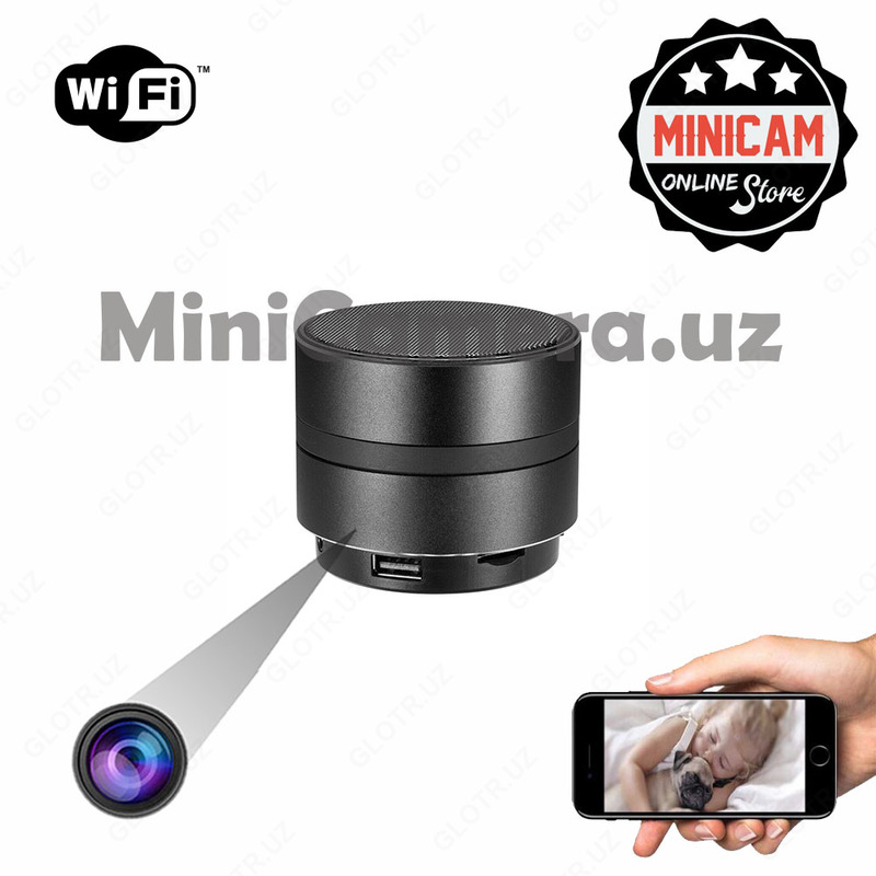   Колонка - Скрытая Камера - WiFI - OnLine Изображение на Вашем Смартфоне
