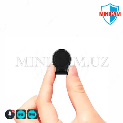 Мини диктофон с магнитом