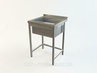 Промышленная мойка одинарная