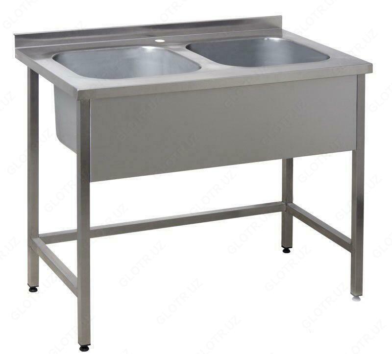 Мойка промышленная двойная