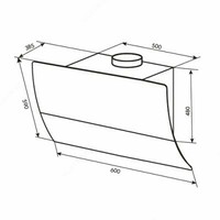 3 349 704.4 сум Вытяжка - Goodwell L 1060 D5