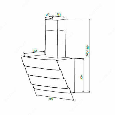 Вытяжка - Goodwell L 7360 BL