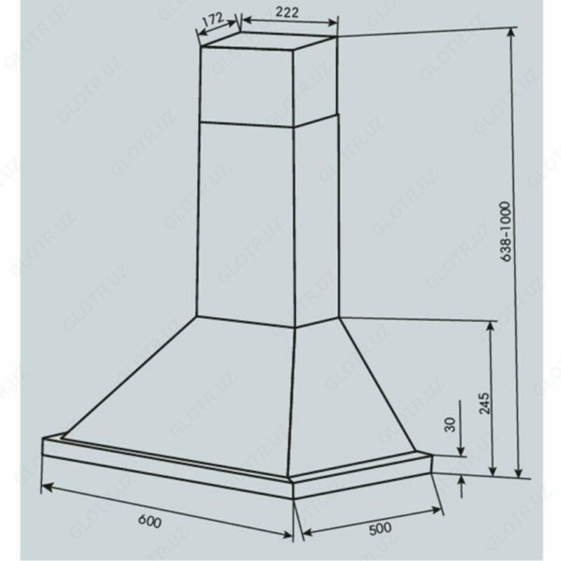 Вытяжка - Goodwell P 2360 W