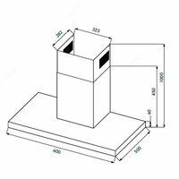Вытяжка - Goodwell T 6460 BL - 1 978 364.9 сум