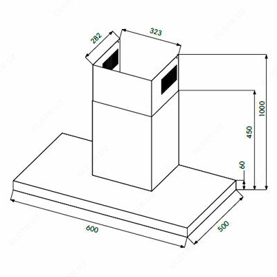 Вытяжка - Goodwell T 6475 X