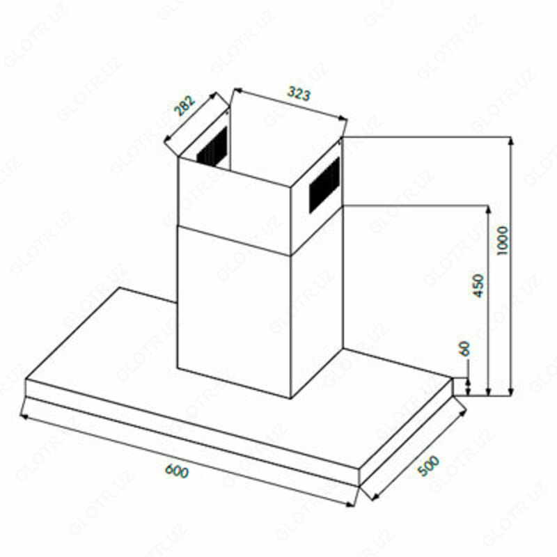 Вытяжка - Goodwell T 7460 BL
