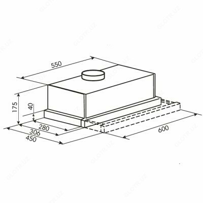 Вытяжка - Goodwell U 9160 W