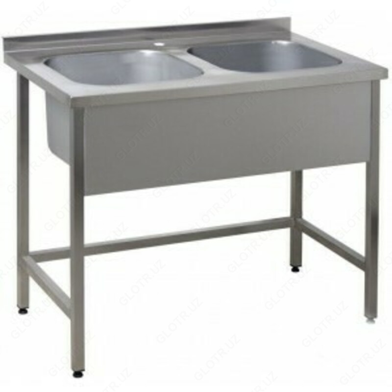 Мойка промышленная двойная