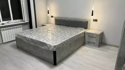 Кровать с тумбами спальня