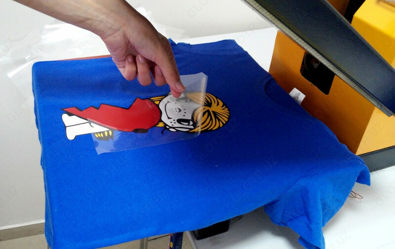 Печать логотипов на футболках