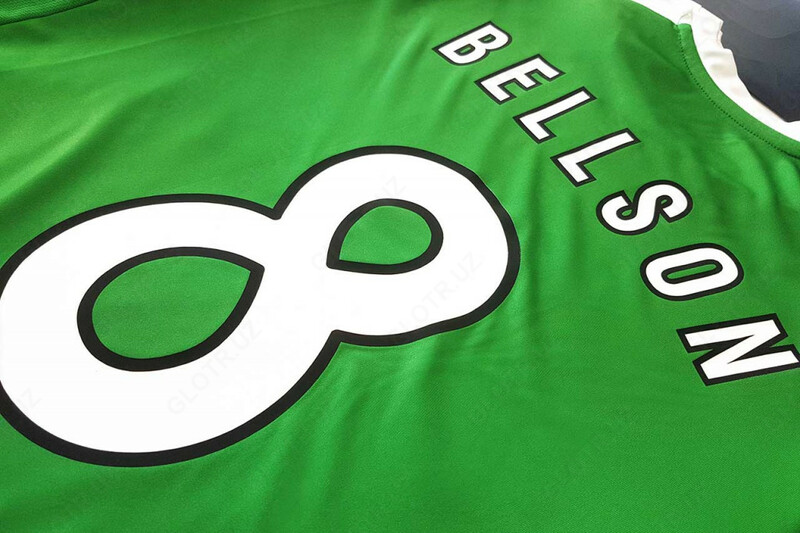 Нанесение логотипа на спортивной форме