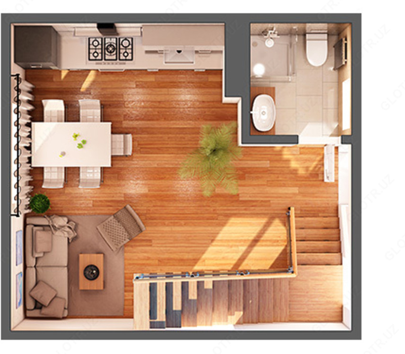 Создание 3D визуализации