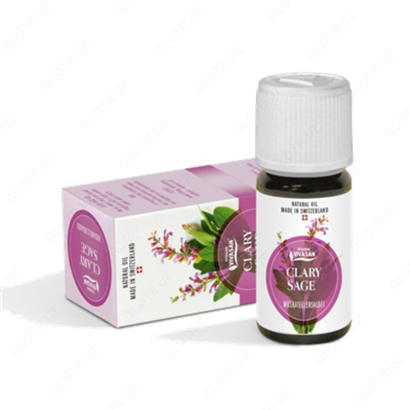 Эфирное масло Шалфей мускатный Вивасан Швейцария