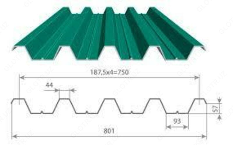 Профнастил Н57