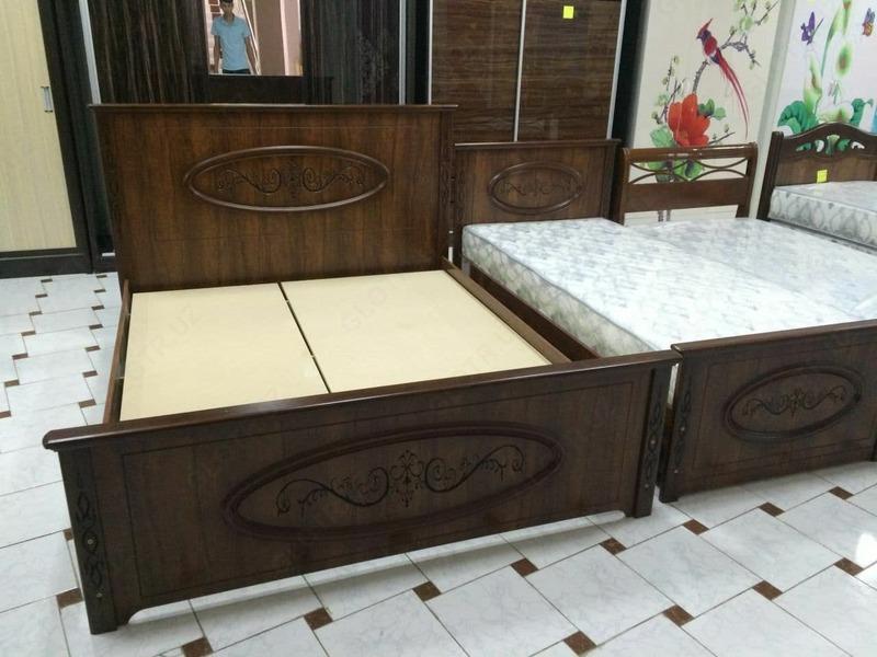 Двуспальная кровать модель № 1