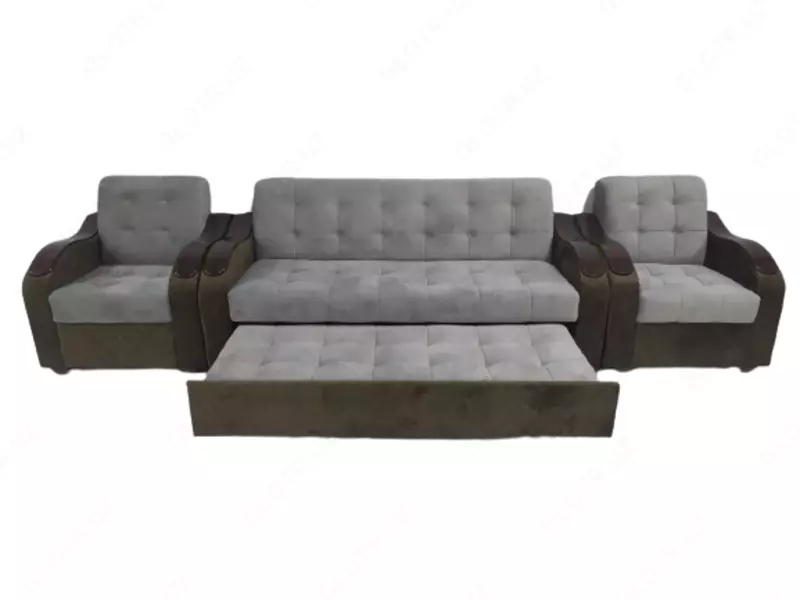 Комплект диван с креслами раскладной КМ-306