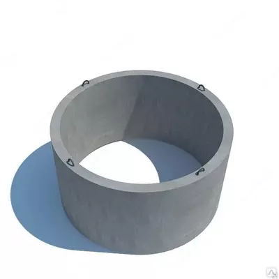 Бетонное стеновое кольцо для водопроводных и канализационных сетей КС 15-9 - Цена по запросу