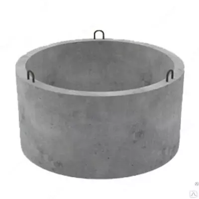 Бетонное стеновое кольцо для водопроводных и канализационных сетей КС 20-9 - Цена по запросу