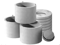 Бетонное стеновое кольцо для водопроводных и канализационных сетей КСД 25-90