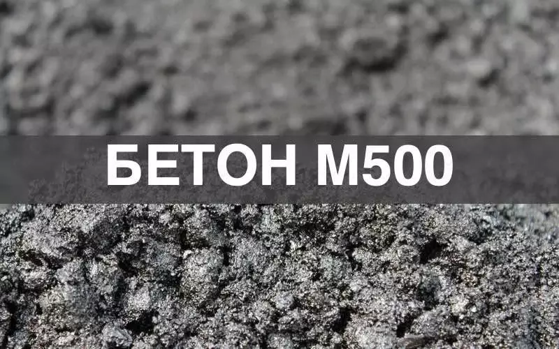 Beton aralashmasi (tayyor beton) В 40/М-500 markasi
