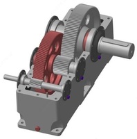 4597 Редукторы цилиндрические двухступенчатые Ц2У