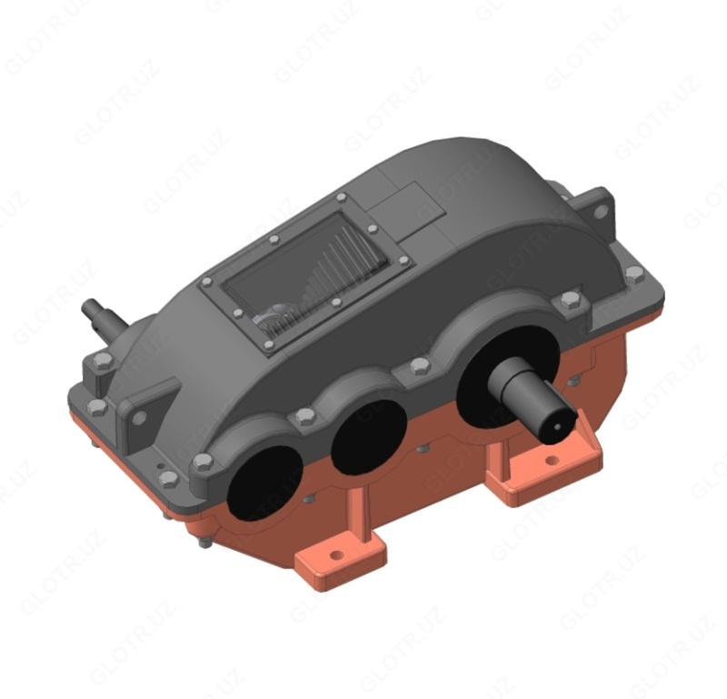 2914 Редукторы цилиндрические двухступенчатые горизонтальные типа РМ