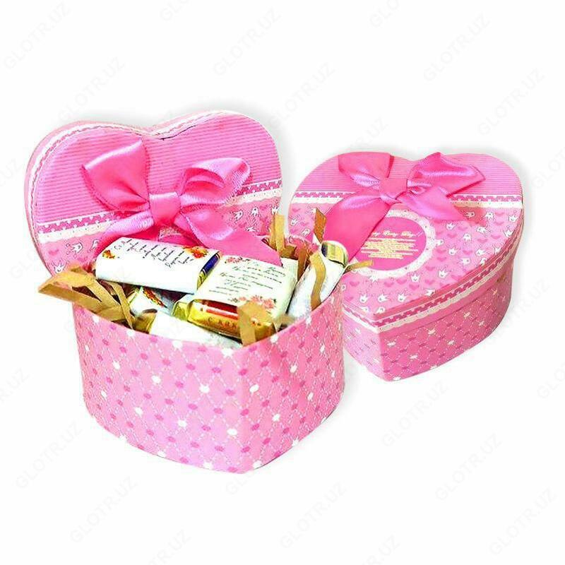 Изготовление конфет с пожеланиями "Сердечки"