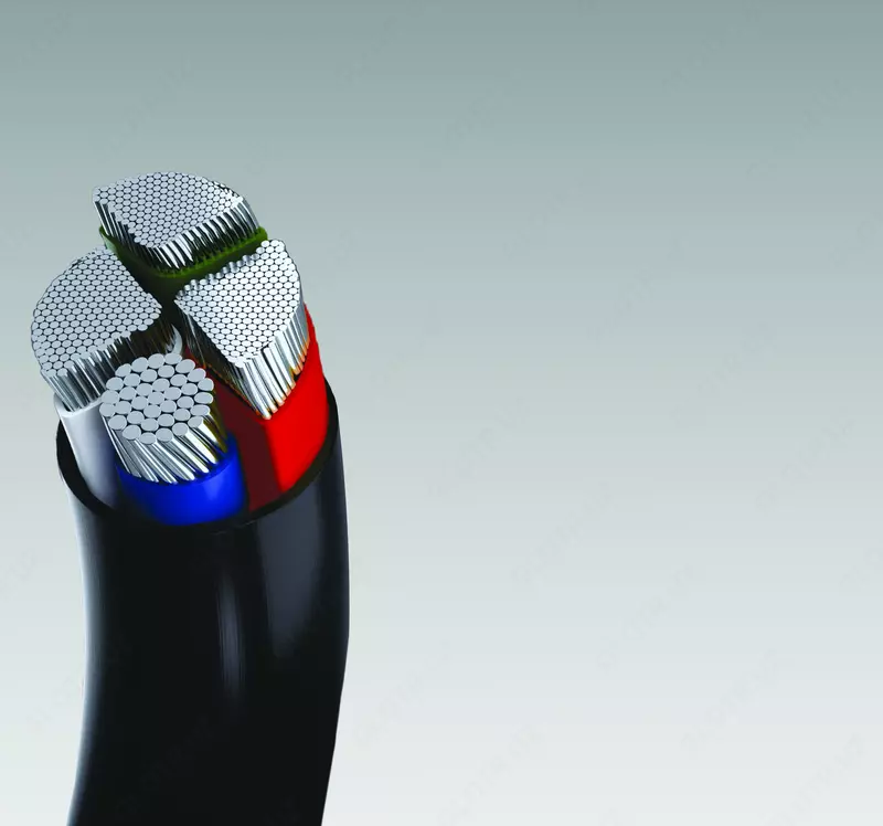 5 dan 5x240 gacha bo'lgan PVX izolyatsiyasi va qoplamali alyuminiy yadroli 0