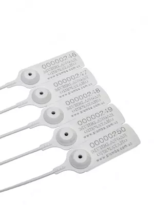 Пластиковая индикаторная пломба "Китай 0012"