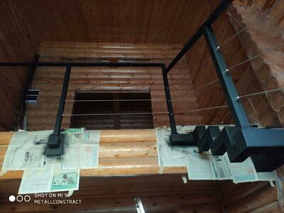 Перила металлические №1 - Цена по запросу