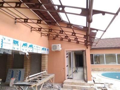 Навес металлический №1