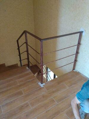 Перила металлические №2 - Цена по запросу