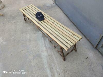 Скамейка металлическая №1