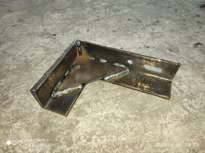 Кронштейн крепление металлический