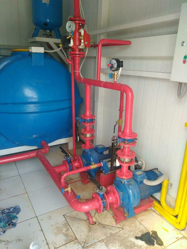 Автоматические системы пожаротушения