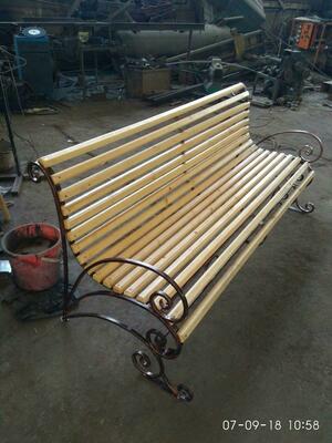 Скамейка металлическая №2 - Цена по запросу