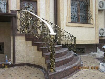 Перила металлические №8 - 0 сум от 50 пог. м