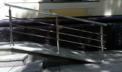 Перила металлические №9 - Цена по запросу