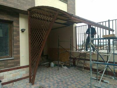 Навес металлический №6 - Цена по запросу