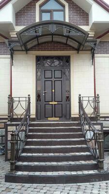 Навес металлический №8