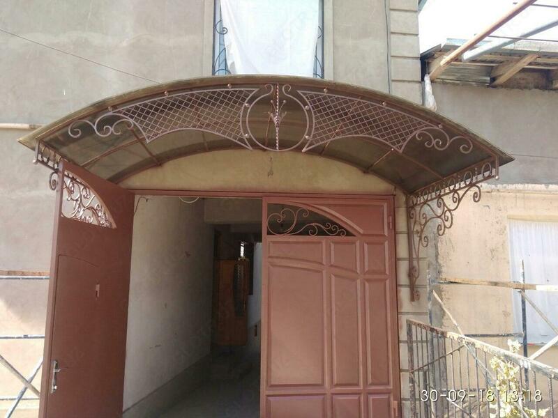 Навес металлический №10